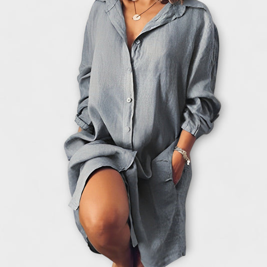 Vera | Blusa de Lino para Uso Diario