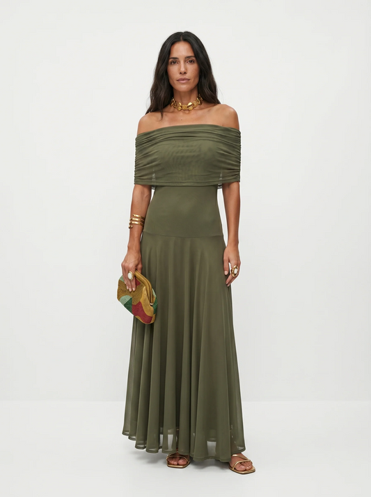 Carla | Vestido maxi elegante y sencillo