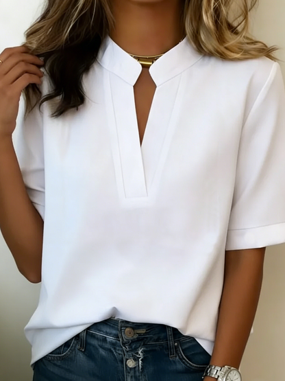 Lisa | Blusa Elegante con Cuello Refinado