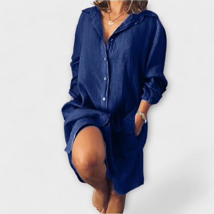 Vera | Blusa de Lino para Uso Diario