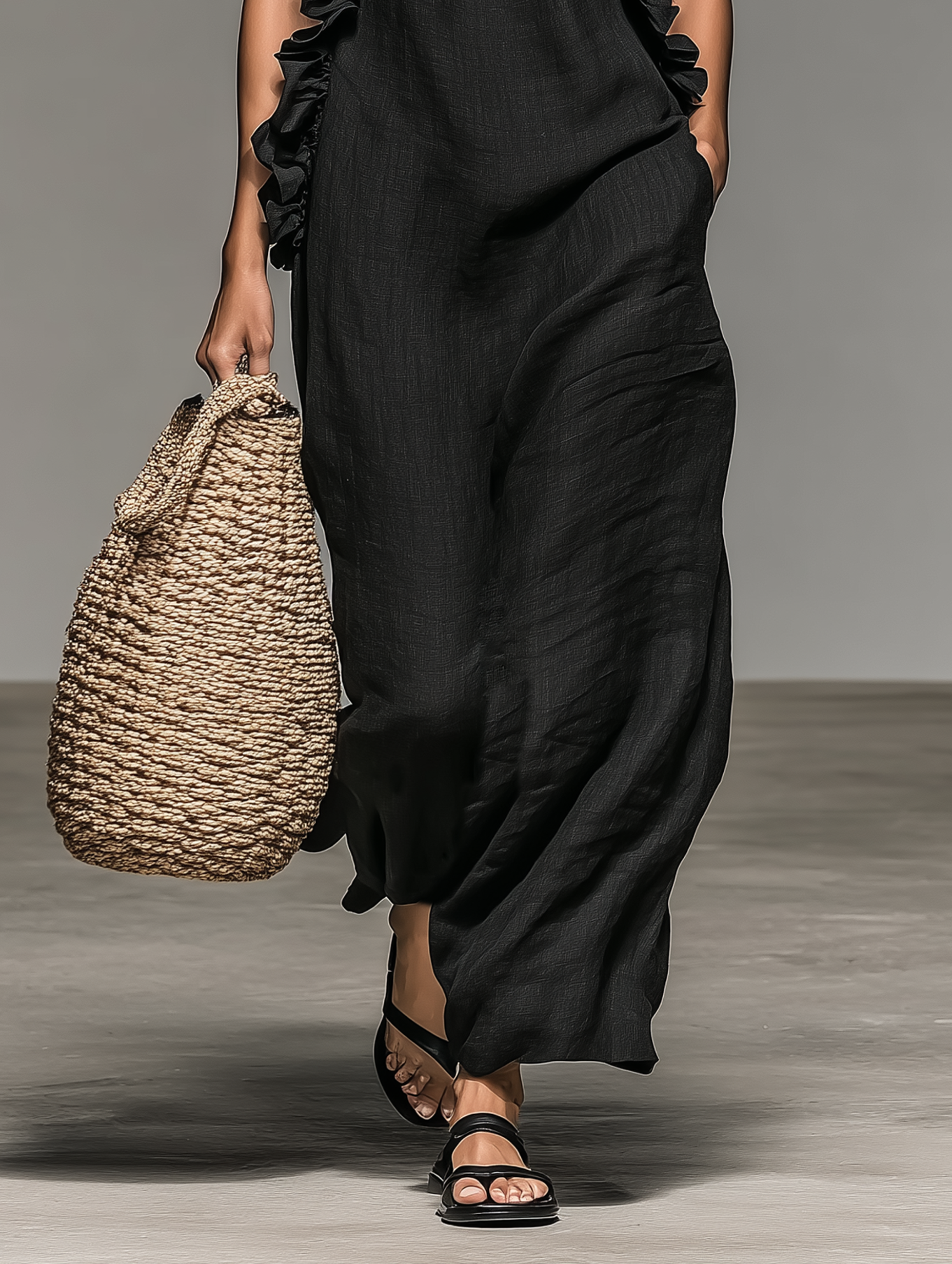 Lua vestido negro XL