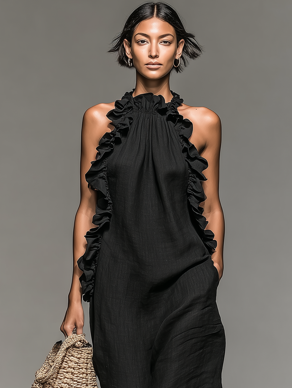 Lua vestido negro L