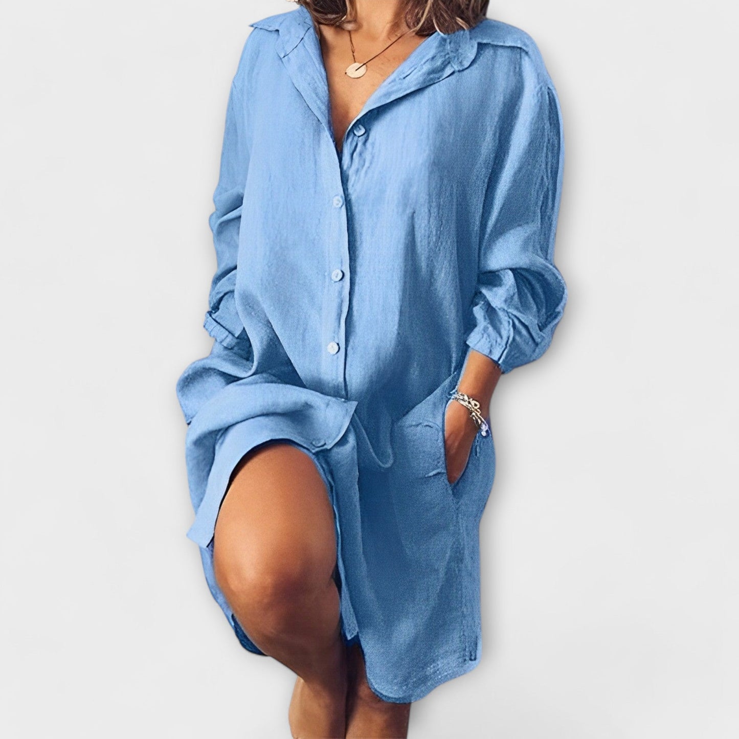 Vera | Blusa de Lino para Uso Diario