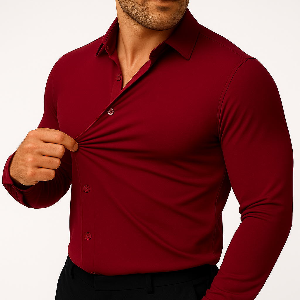 Marcos | Camisa de Vestir Elástica