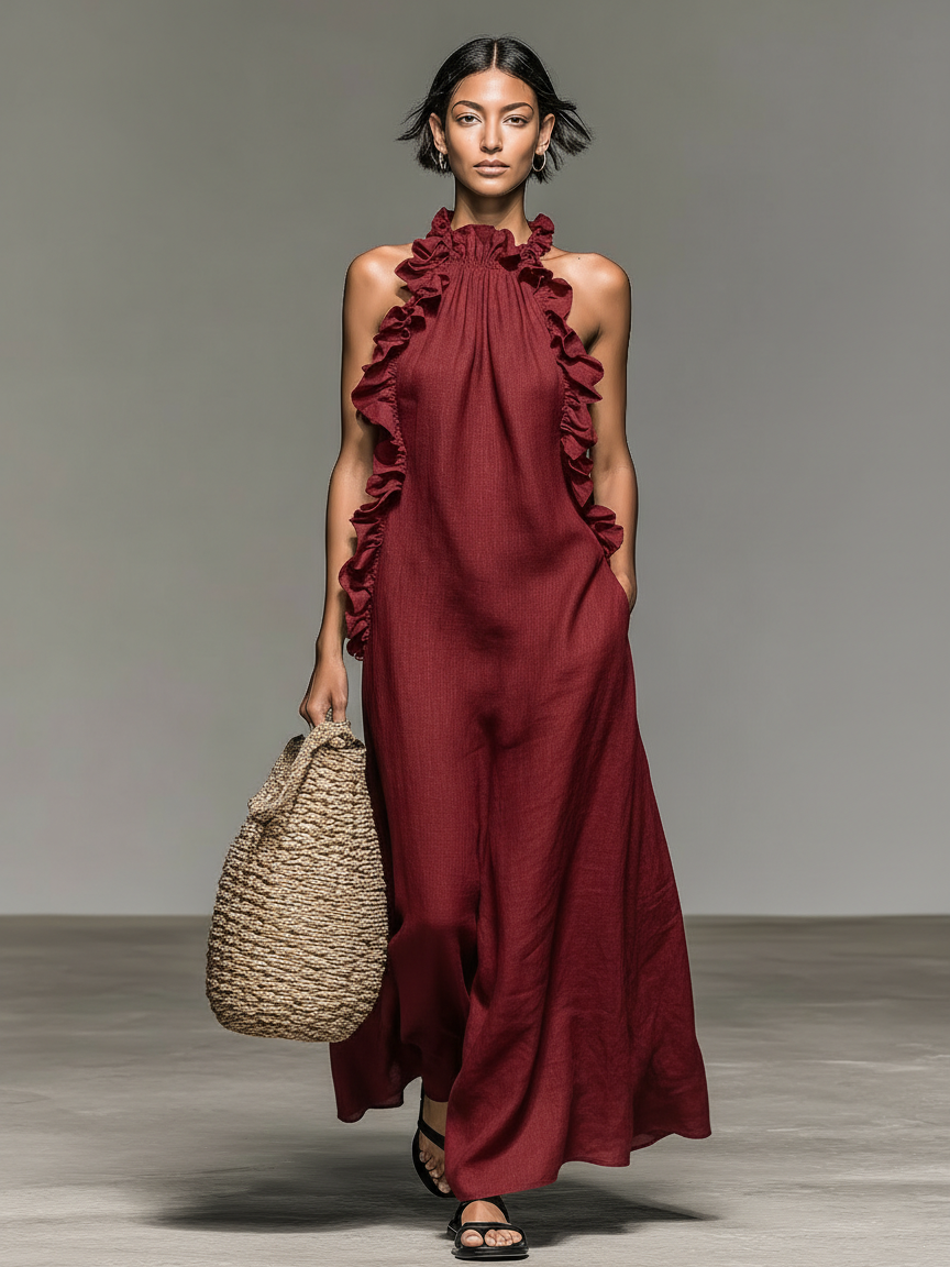 Lua vestido rojo