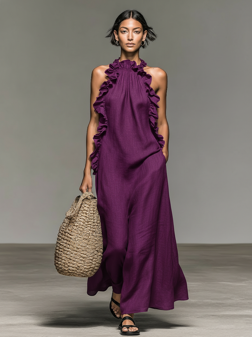 Lua vestido violeta