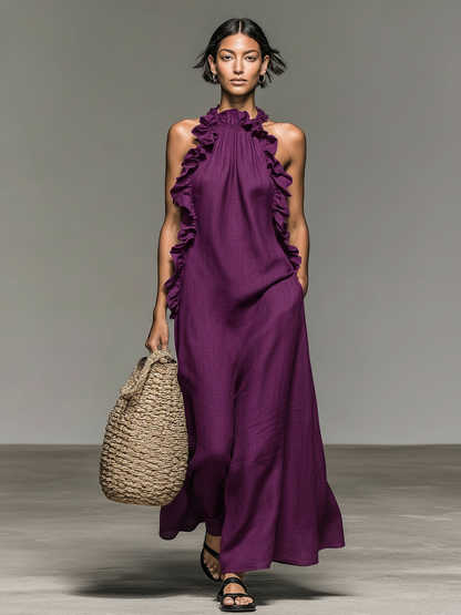 Lua vestido violeta