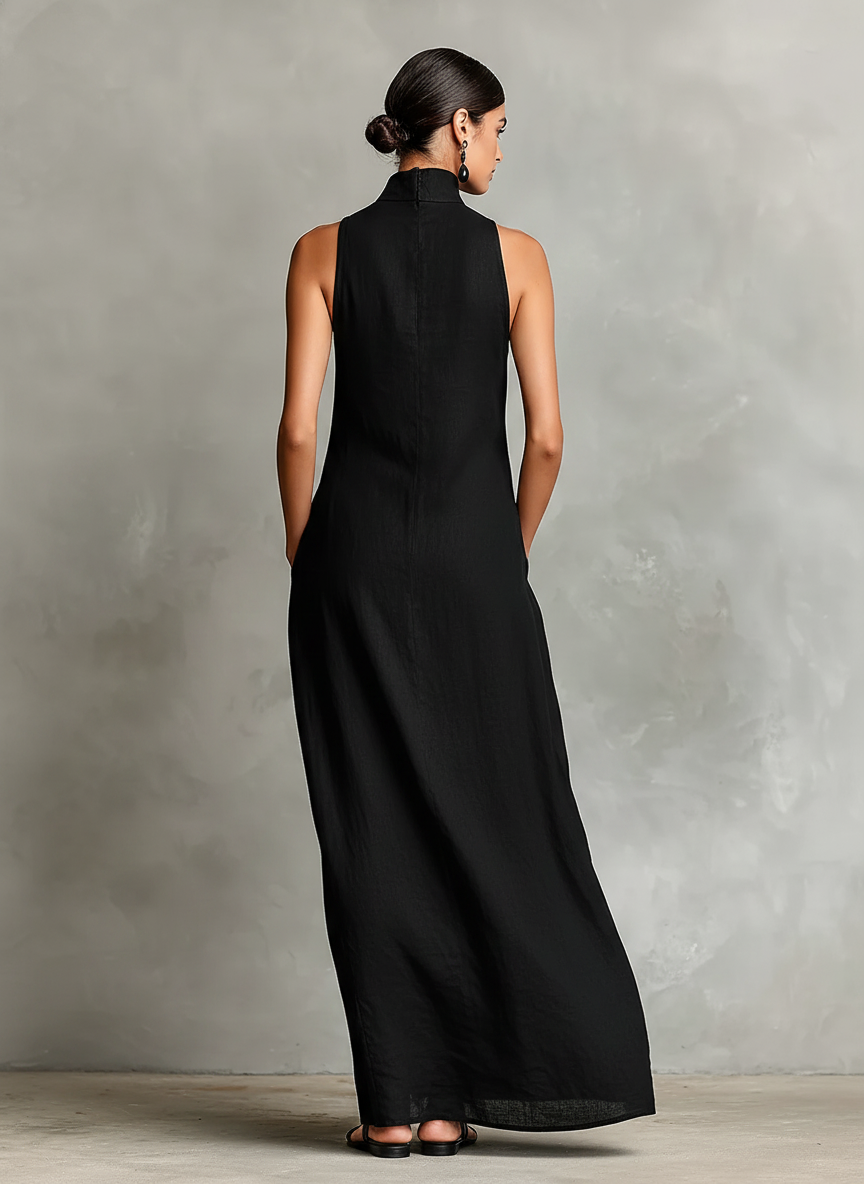 Catarina vestido negro L