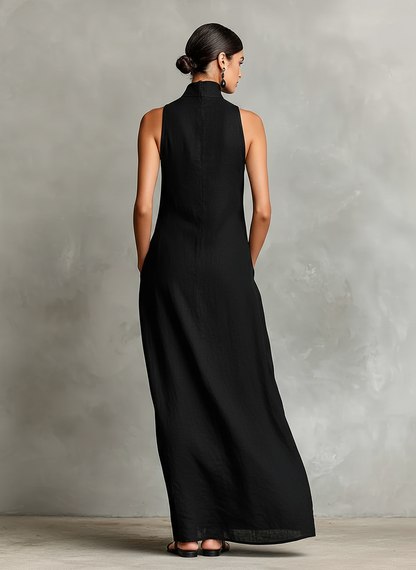 Catarina vestido negro L