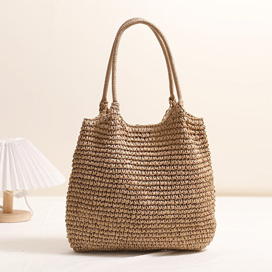 Marisol | Bolso bandolera de paja trenzada