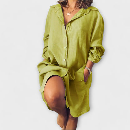 Vera | Blusa de Lino para Uso Diario